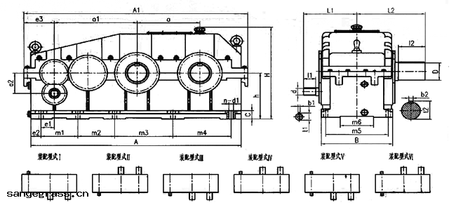 SK（XK）開煉機專用減速器