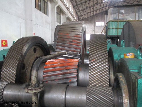 ZHL1400減速機改造後的內部照片(piàn)